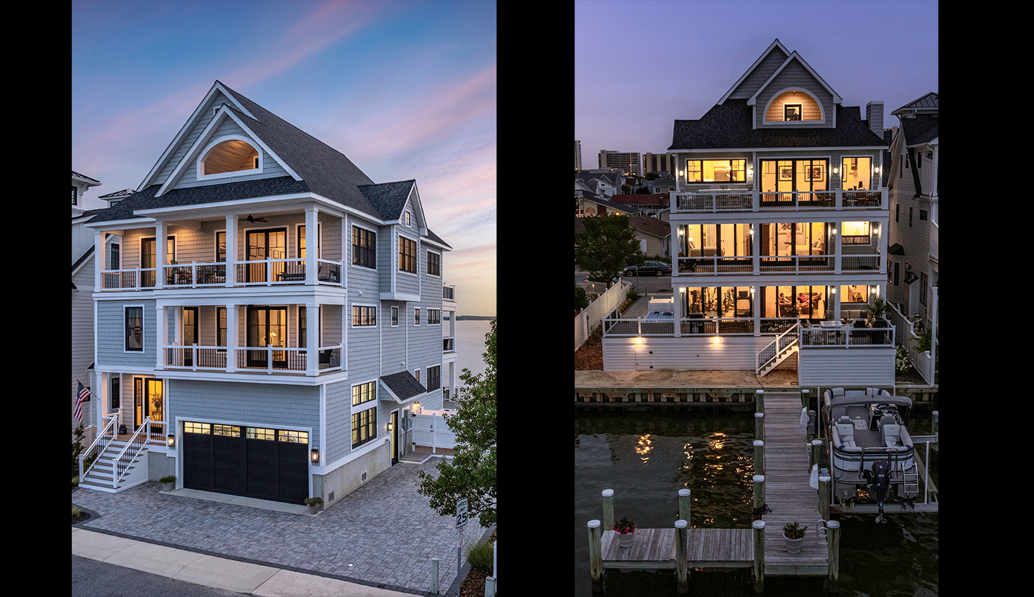 a large house with a lot of windows
