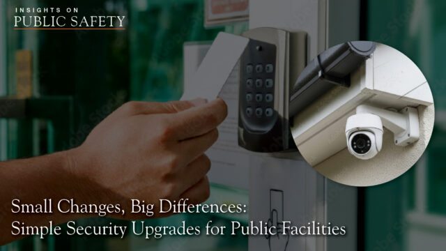 a security camera attached to a door